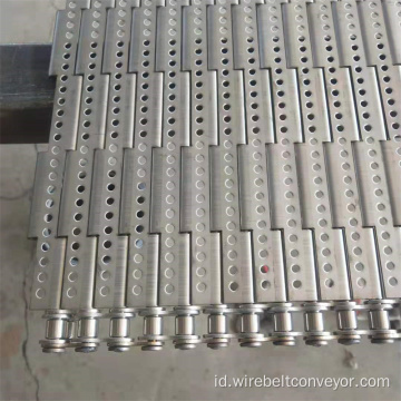 Sabuk Konveyor Pelat Rantai Stainless Steel 304316 yang Disesuaikan